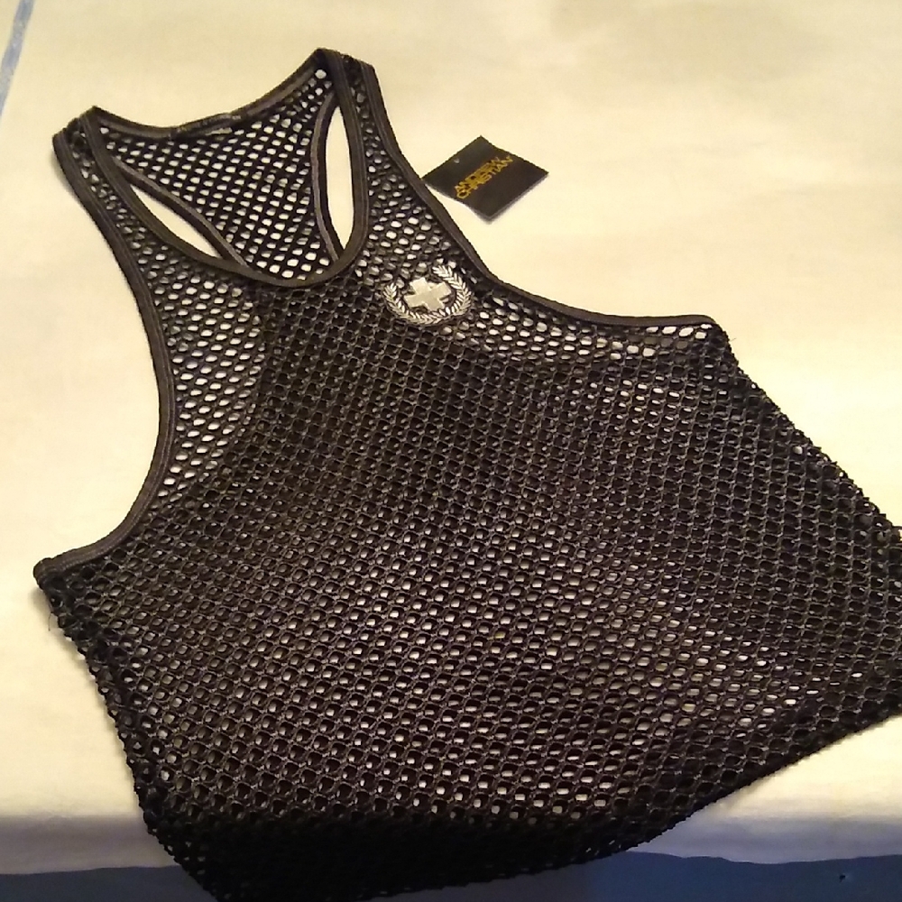 Andrew Christian Mesh Top